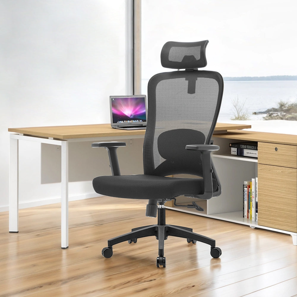 Executive Office Chair – High Back Ergonomic Desk Chair with Lumbar Support