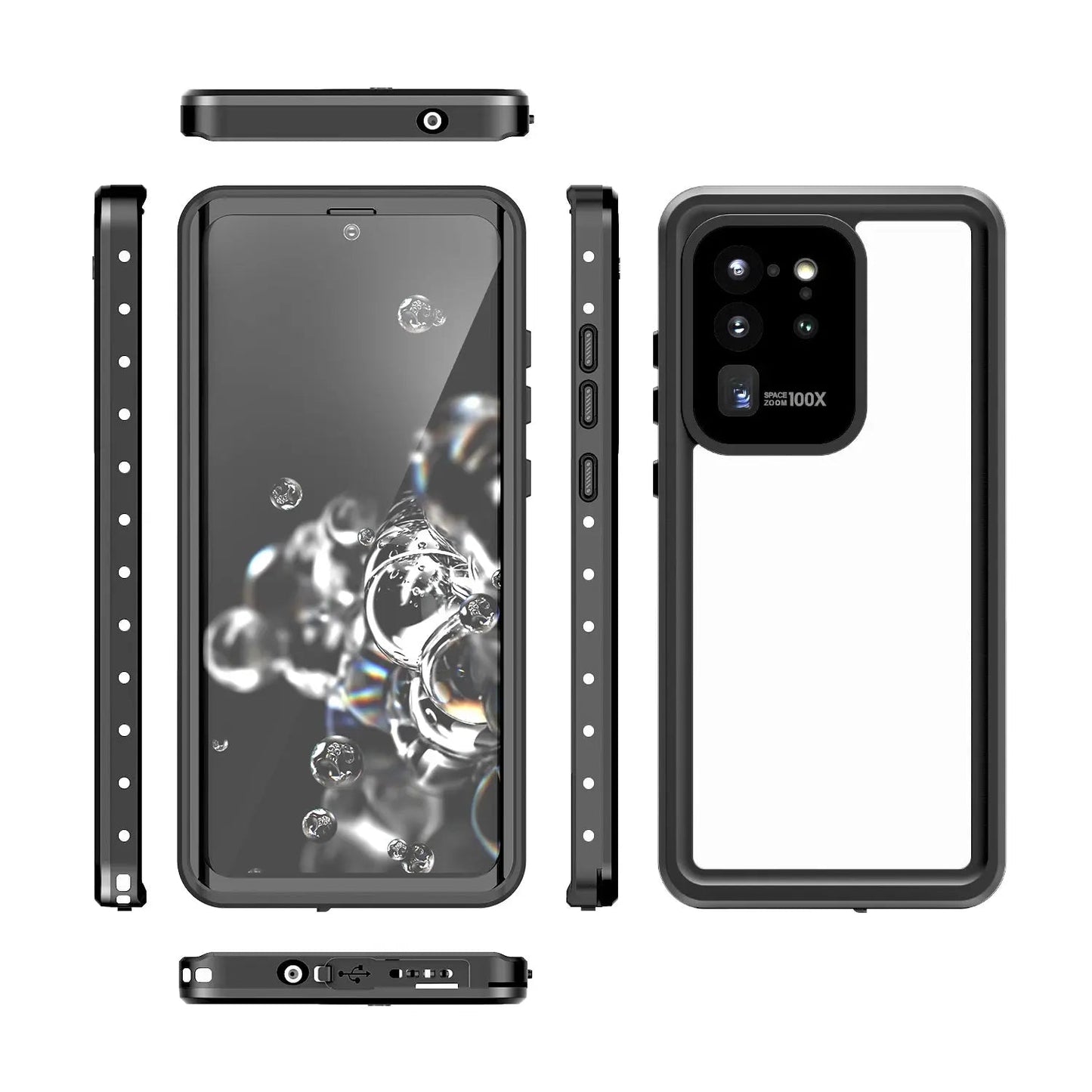Samsung Galaxy S20 Ultra Waterproof Shockproof Case +  Snap Deal.