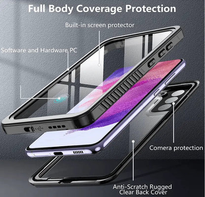 Samsung Galaxy S21 FE Waterproof Shockproof Case +  Snap Deal.