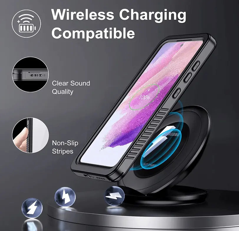 Samsung Galaxy S21 FE Waterproof Shockproof Case +  Snap Deal.