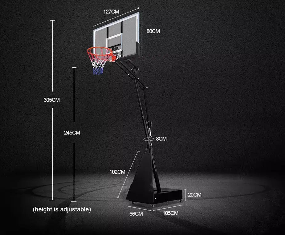 3.05M 10FT Adjustable Portable Basketball Ring Hoop Stand Ring Promo +  Snap Deal.
