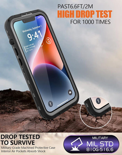 iPhone 14 Plus Waterproof Case with Megasafe