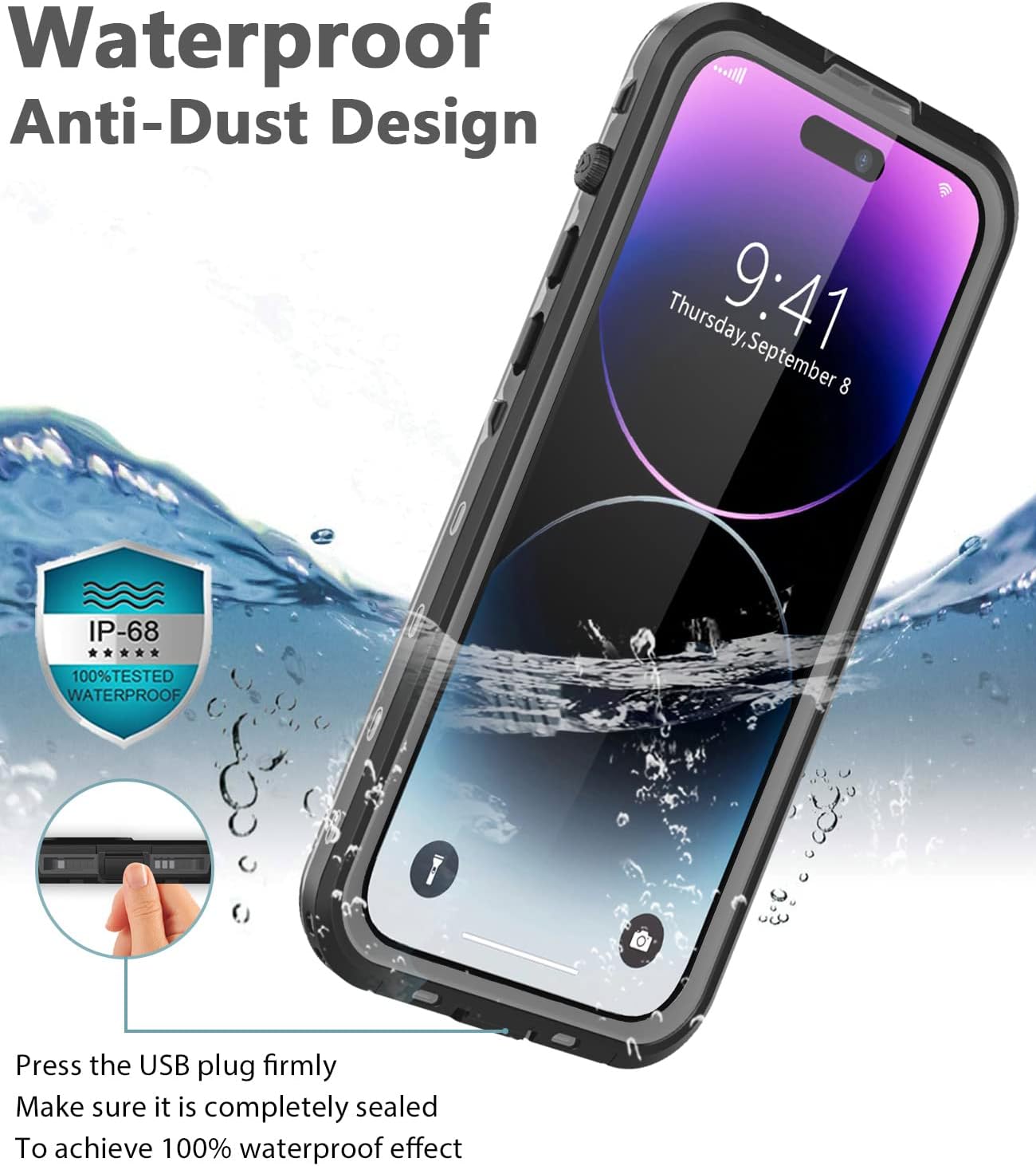 iPhone 14 Pro Max Waterproof Case Megasafe