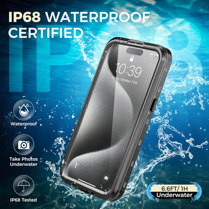 iPhone 15 Pro Waterproof Case Shockproof Case