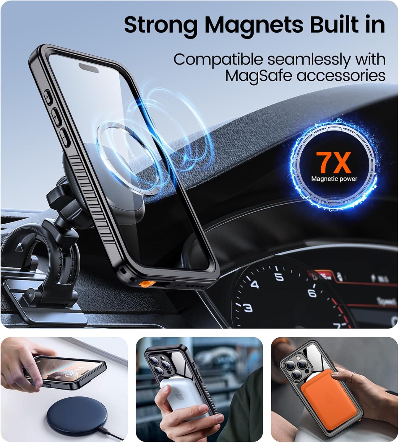 iPhone 16 Pro Max Waterproof Case