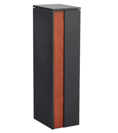 Large Outdoor Parcel Letterbox – Black Wood Grain Finish letter Box