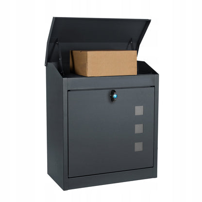 Big Mailbox for Parcels 520x420x250mm Weatherproof and Lockable