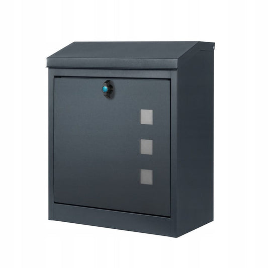 Big Mailbox for Parcels 520x420x250mm Weatherproof and Lockable