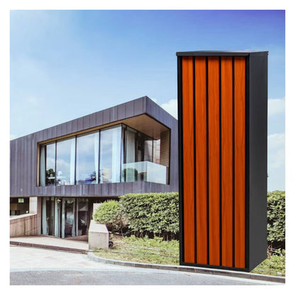 Premium Mailbox Galvanized Steel Lockable Rear Access Letterbox 1000x350x270 mm