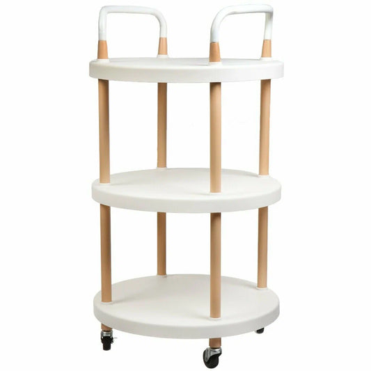 3 Tier Rolling Cart Mobile Storage & Serving Trolley