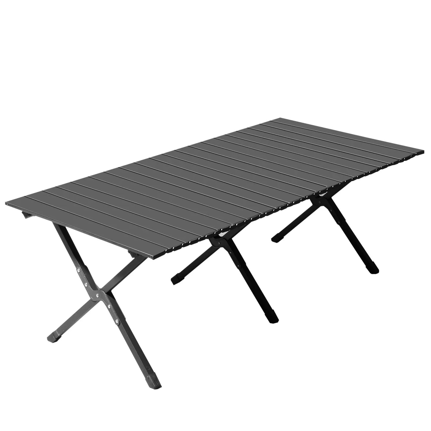 Heavy Duty Folding Camping Roll-Up Picnic Outdoor Table with Carry Bag