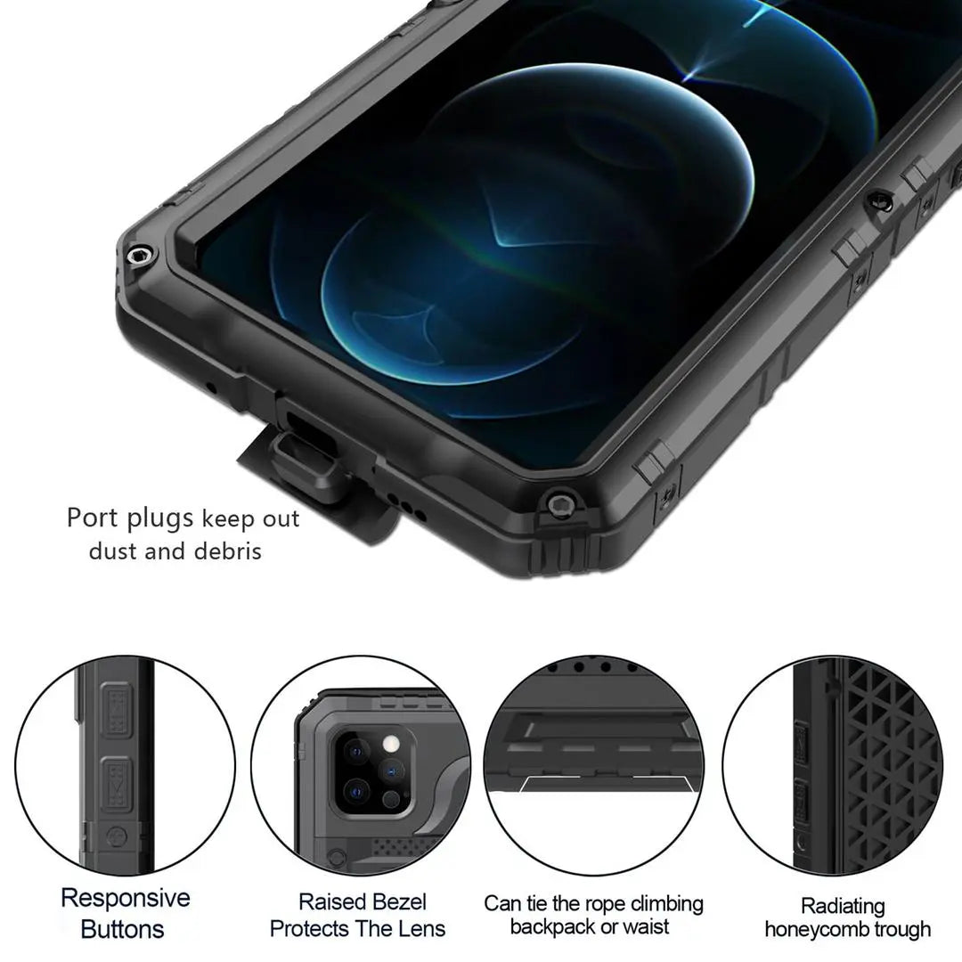 iPhone 13 Pro Waterproof Case +  Snap Deal.